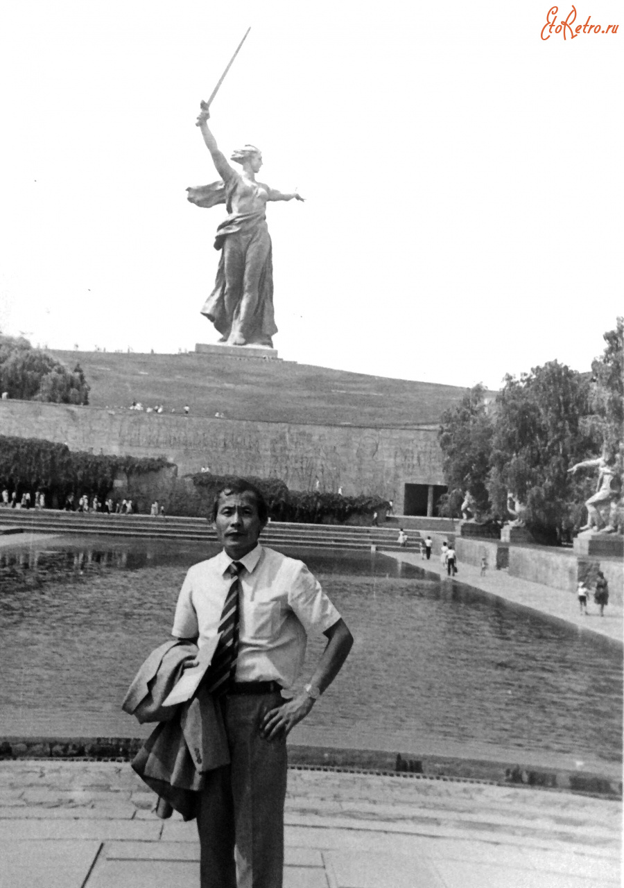 Волгоград - На Мамаевом кургане.