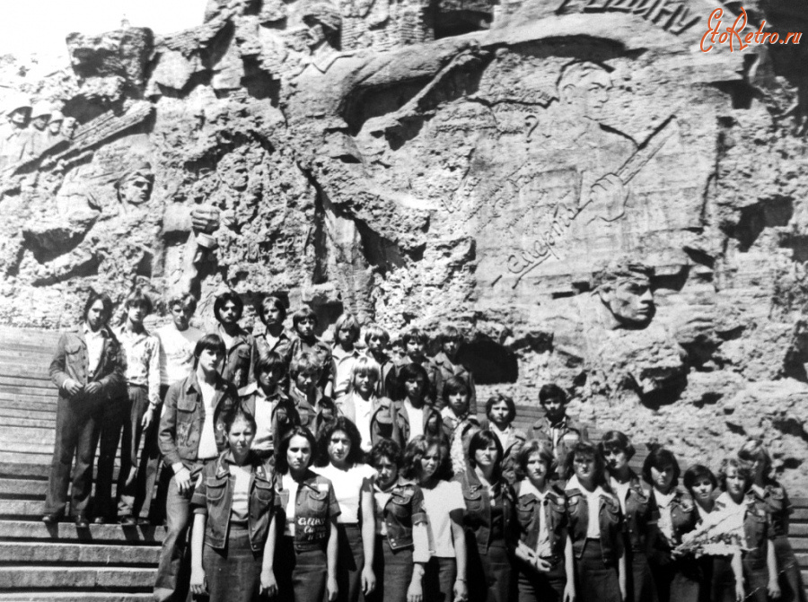 Волгоград - На Мамаевом кургане.