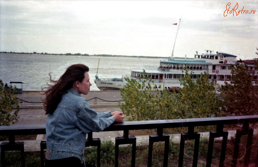 Волгоград - Набережная реки Волги.