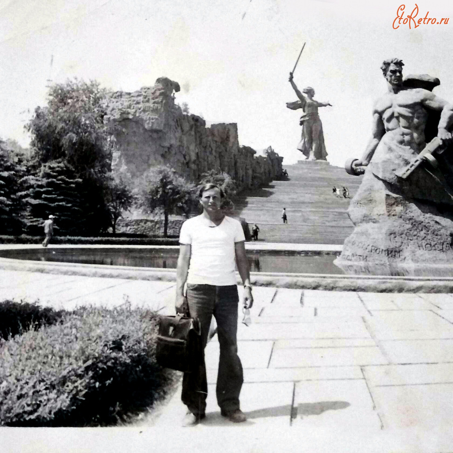 Волгоград - На Мамаевом кургане.