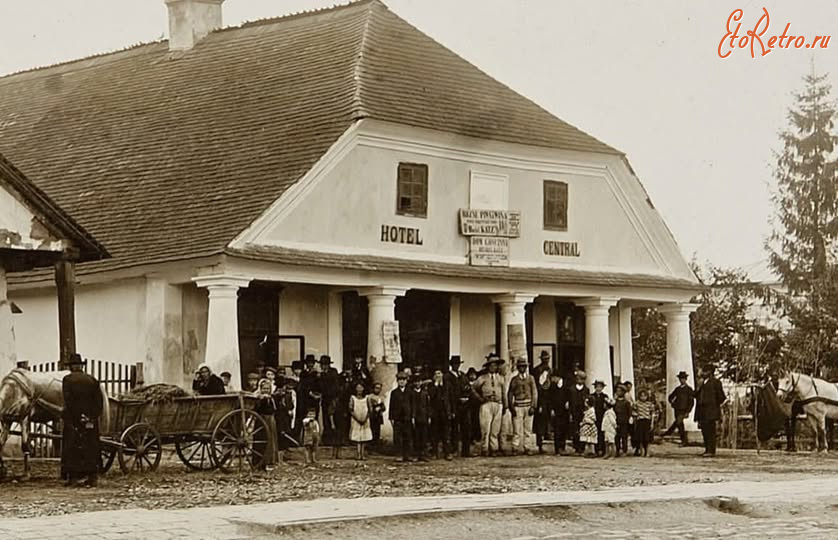 Чертков - Чортків.   Готель.