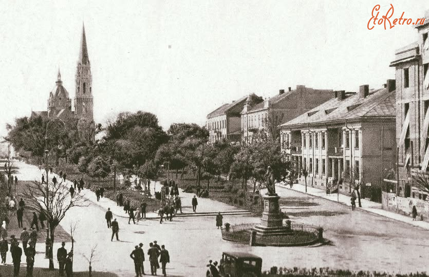 Тернополь - Тернопіль.  Середмістя.