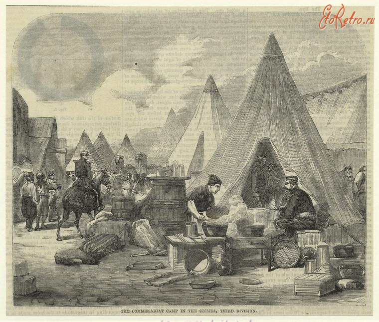 Севастополь - Оборона Севастополя в 1853-1856. Военные лагеря
