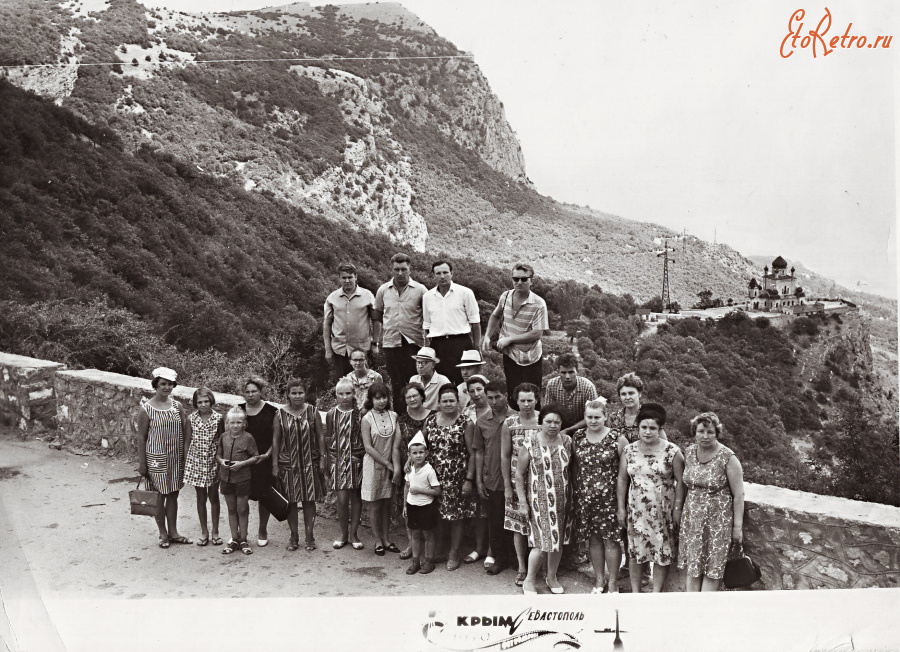 Севастополь - Вид на Форосскую церковь.