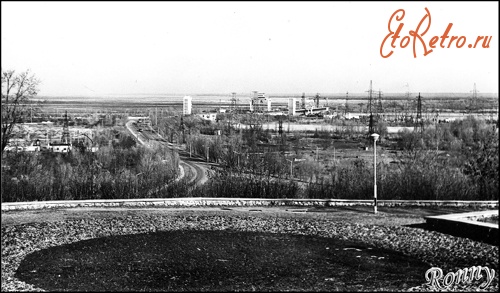 Канев - Вид на ГЭС