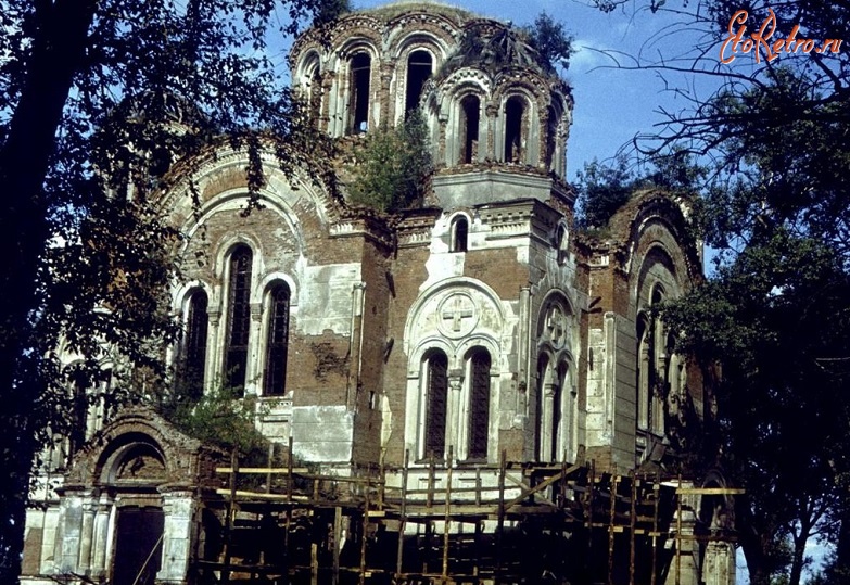 Полоцк - Спасо-Евфросиниевский монастырь, Крестовоздвиженский собор