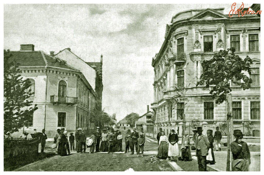 Ивано-Франковск - Станіславів. Вулиця Гіллера-Липова.