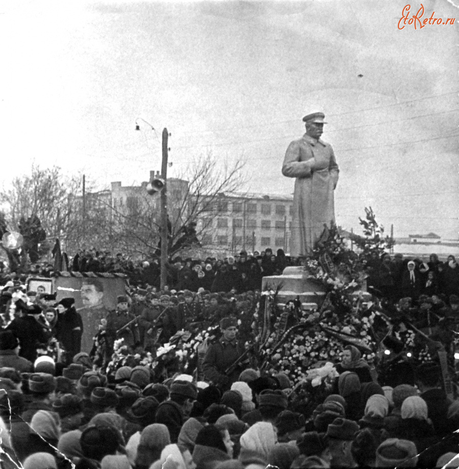 Борисоглебск - Борисоглебск в день похорон И.В. Сталина.