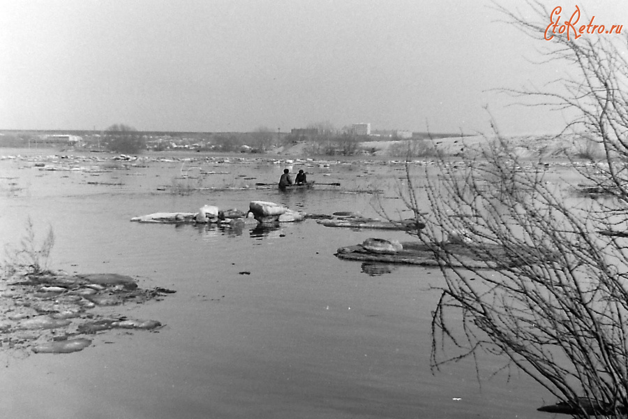 Семилуки - Весенний паводок на реке Дон,