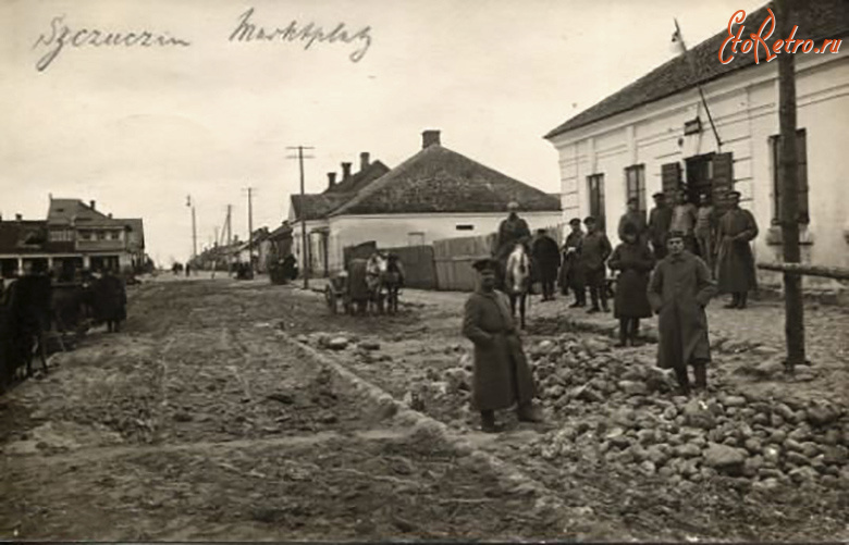 Щучин - Шчучын. Рынак-Ражанкаўская.