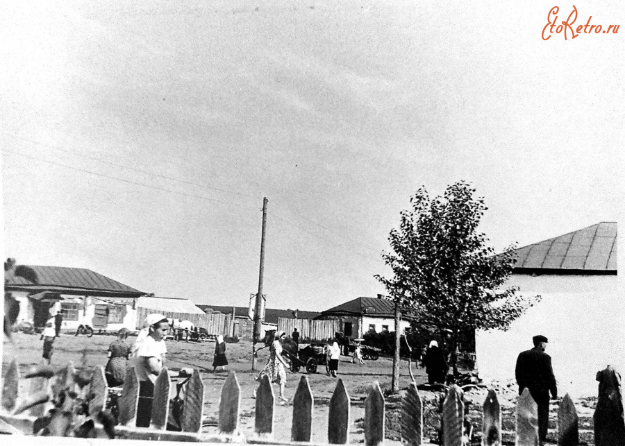 Эртиль - Село Ростоши. Базарная площадь.