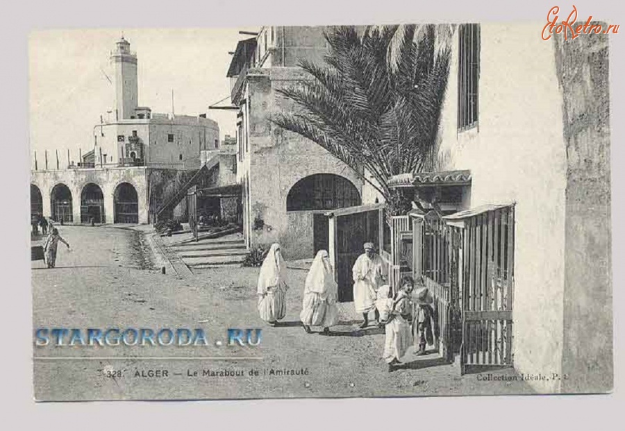 Алжир - .Почтовая открытка — Алжир