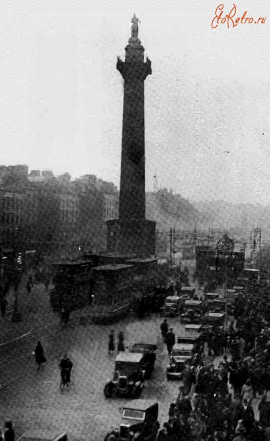 Дублин - Nelsons Pillar Dublin. Колонна Нельсона в Дублине Ирландия