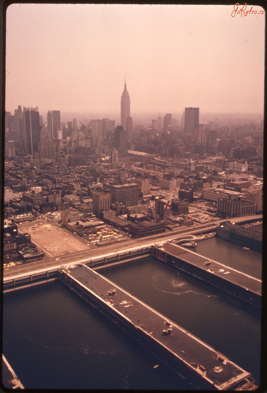 Нью-Йорк - MANHATTAN, NEW YORK, AND WEST SIDE PIERS. США,  Нью-Джерси