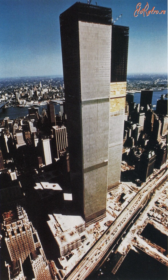 Нью-Йорк - Rise of the World Trade Center США,  Нью-Йорк (штат),  Нью-Йорк,  Манхеттен