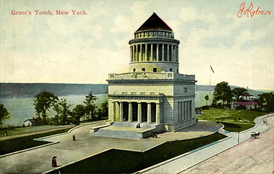 Нью-Йорк - Grant's Tomb - New York City США , Нью-Йорк (штат) , Нью-Йорк , Манхеттен