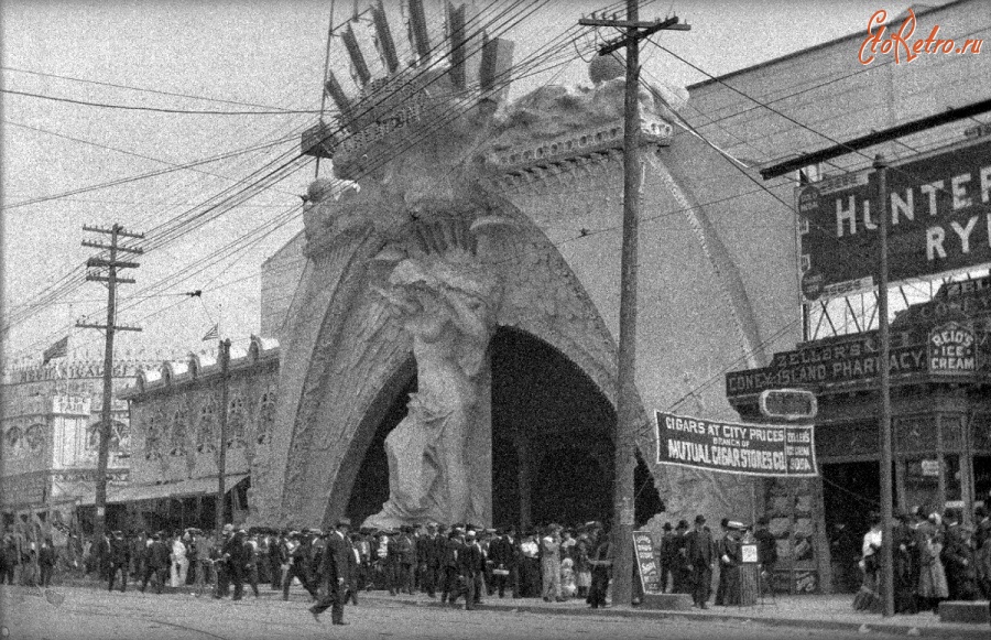 Нью-Йорк - Еntrance to dreamland coney island США , Нью-Йорк (штат) , Нью-Йорк , Бруклин