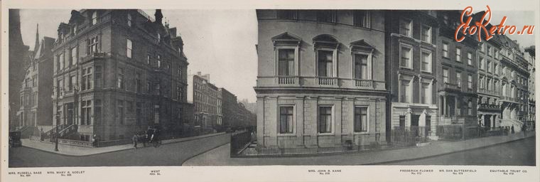 Нью-Йорк - Манхэттен. Пятая авеню и Западная 49-я ул., 1911