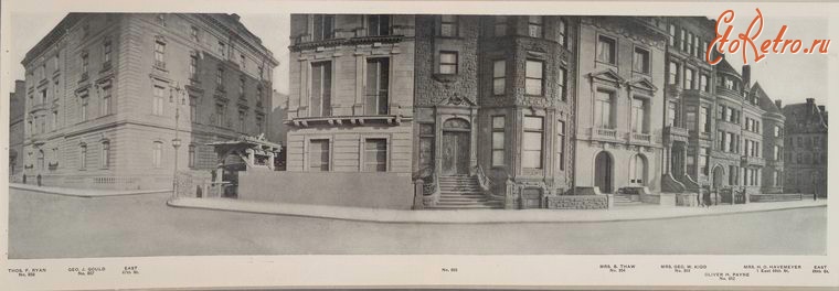 Нью-Йорк - Манхэттен. Пятая авеню и Восточная 66-я ул., 1911