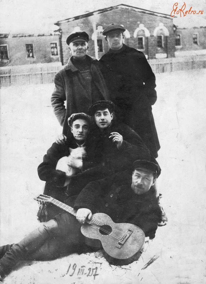 Павловская Слобода - Павловская Слобода. Группа музыкантов в 1927 году.