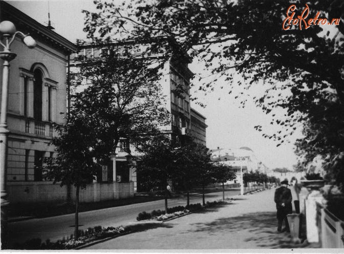 Нижний Новгород - г.Горький, улица на берегу
