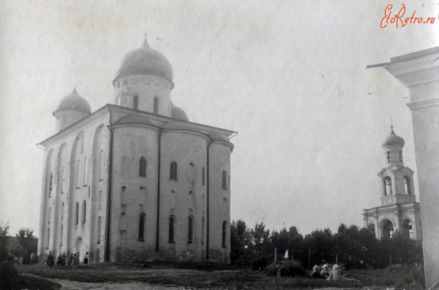 Великий Новгород - Георгиевский собор Юрьева монастыря.