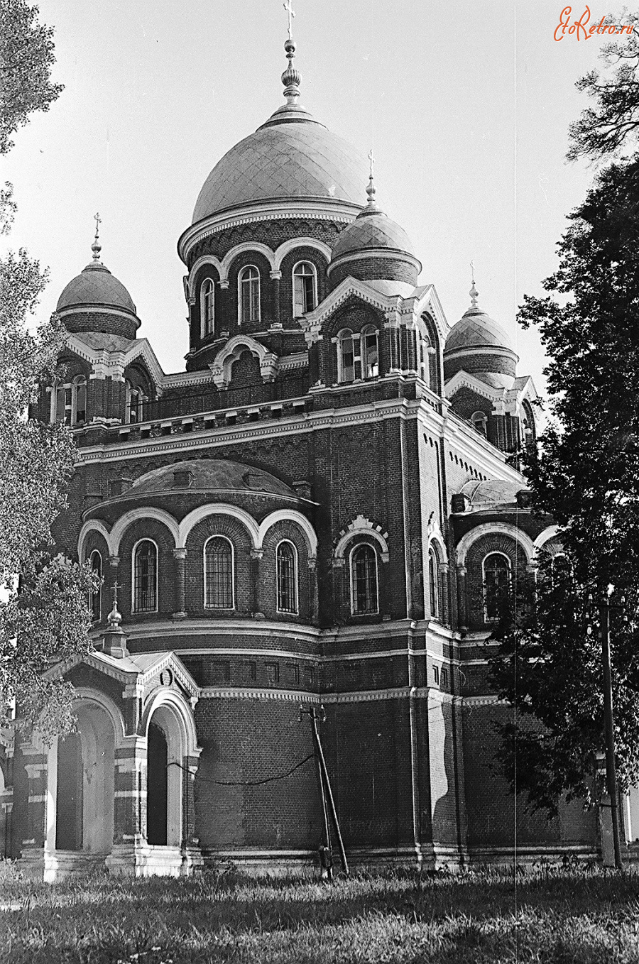 Семеновское - Спасо-Бородинский монастырь. Собор Владимирской иконы Божией Матери.