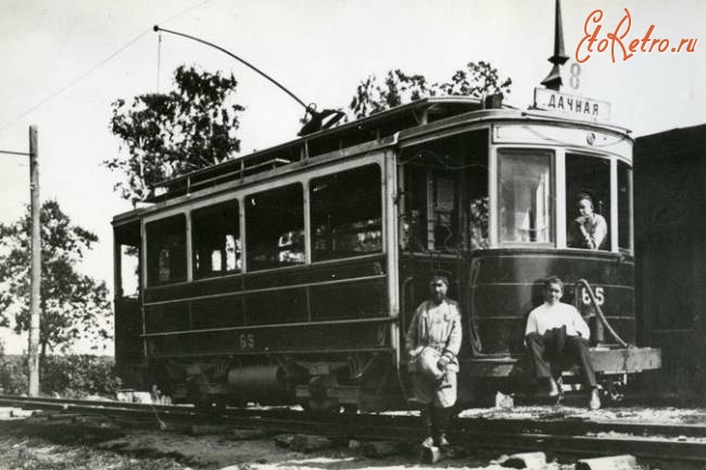 Саратов - Трамвай Дачной линии.