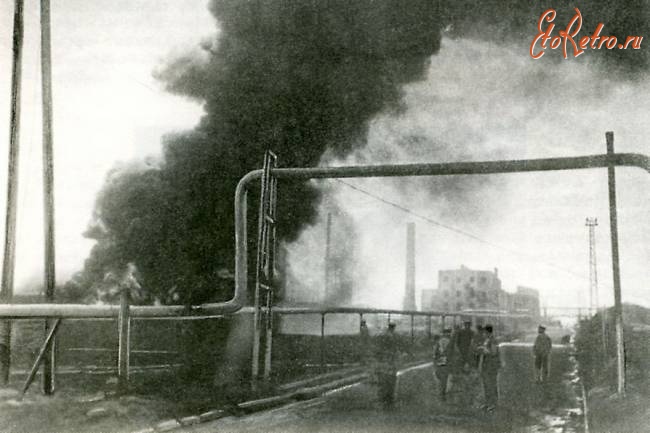 Саратов - Пожар на заводе 