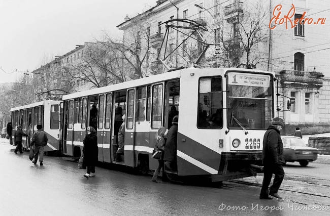Саратов - Новый трамвай на улице Чернышевского