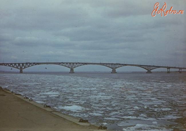 Саратов - Автодорожный мост через Волгу