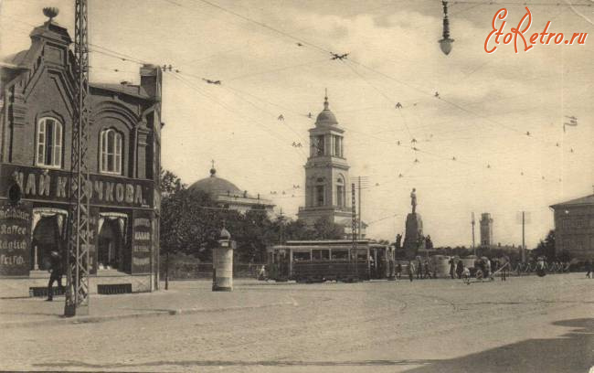 Саратов - Трамвай на Соборной площади