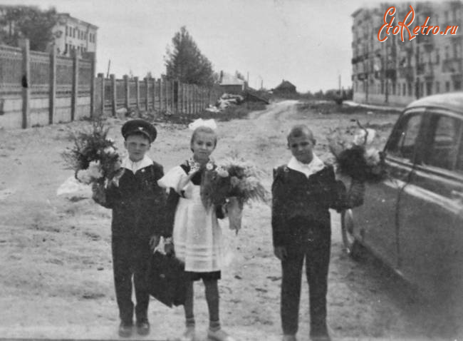 Саратов - 1 сентября 1962 г. на улице Ароновой