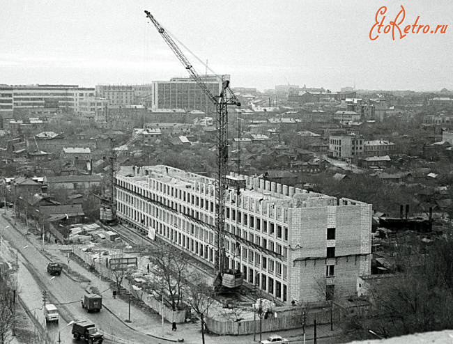 Саратов - Строительство нового здания экономического института