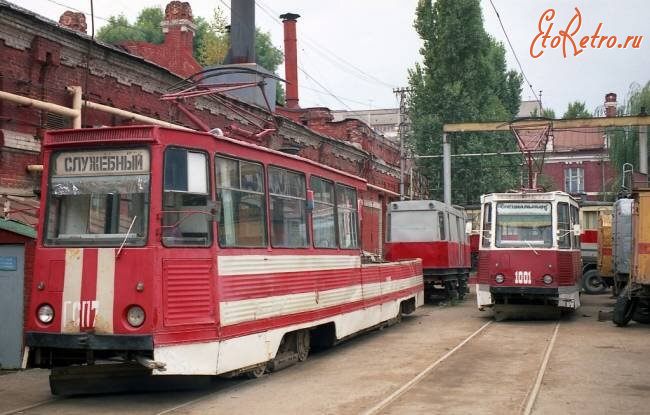 Саратов - Спецвагоны в трамвайно-троллейбусном управлении