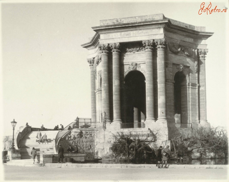 Франция - Montpellier. Le Peyrou Франция