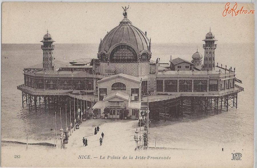 Франция - Nice - Le palais de la jet?e Promenade Франция