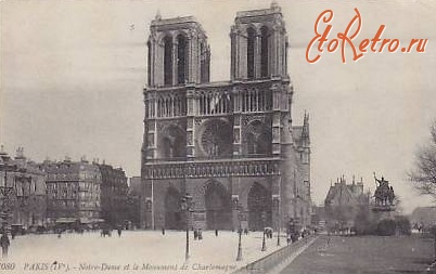 Париж - Собор Парижской Богоматери