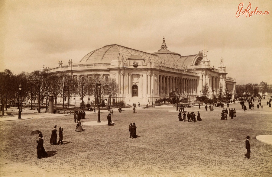 Париж - Le Grand Palais. Exposition universelle Франция