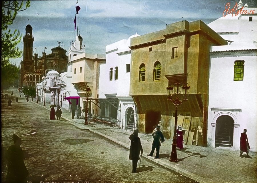 Париж - Paris Exposition: Algerian Pavilion, Paris Франция,  Иль-де-Франс,  Париж