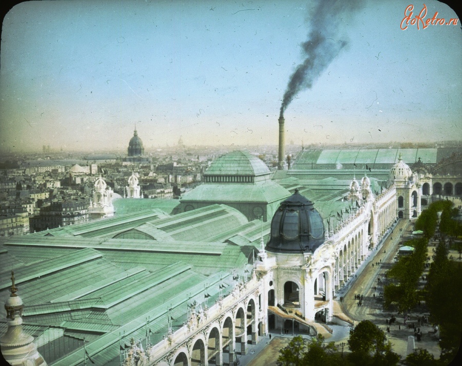 Париж - Paris Exposition: Palace of Metallurgy and Mines Франция,  Иль-де-Франс,  Париж
