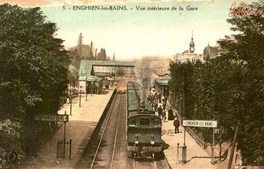 Париж - Gare d'Enghien int?rieur Франция , Метрополия Франция , Иль-де-Франс