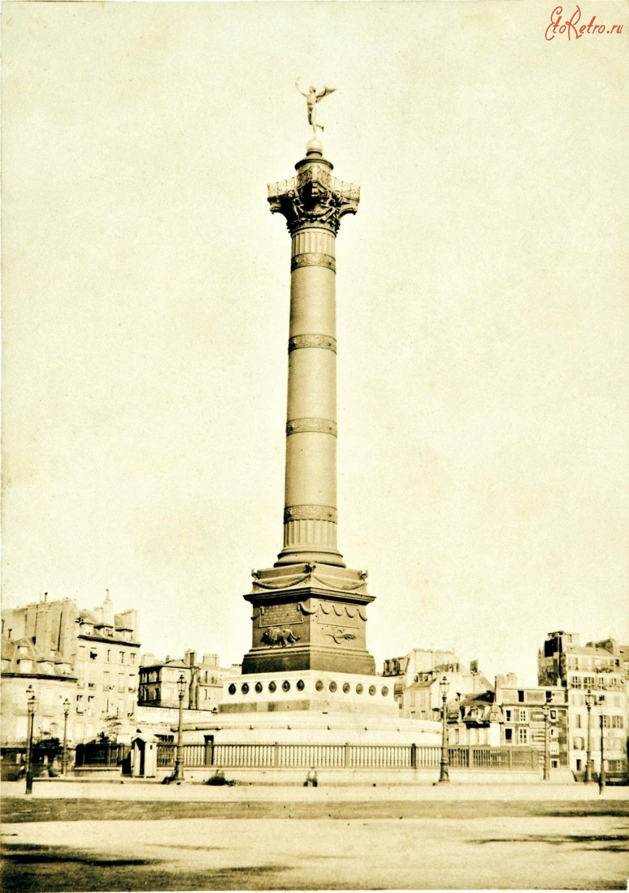 Париж - Colonne de Juillet (Paris) Франция , Метрополия Франция , Иль-де-Франс , Париж