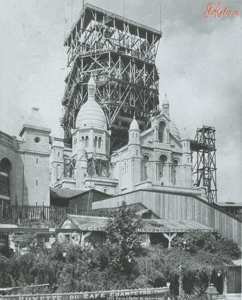 Париж - Sacre-Coeur Франция , Метрополия Франция , Иль-де-Франс , Париж