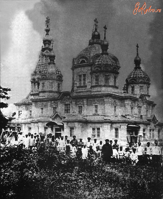 Алма-Ата - . Верный. Кафедральный собор. После снятия лесов. 1907 г.