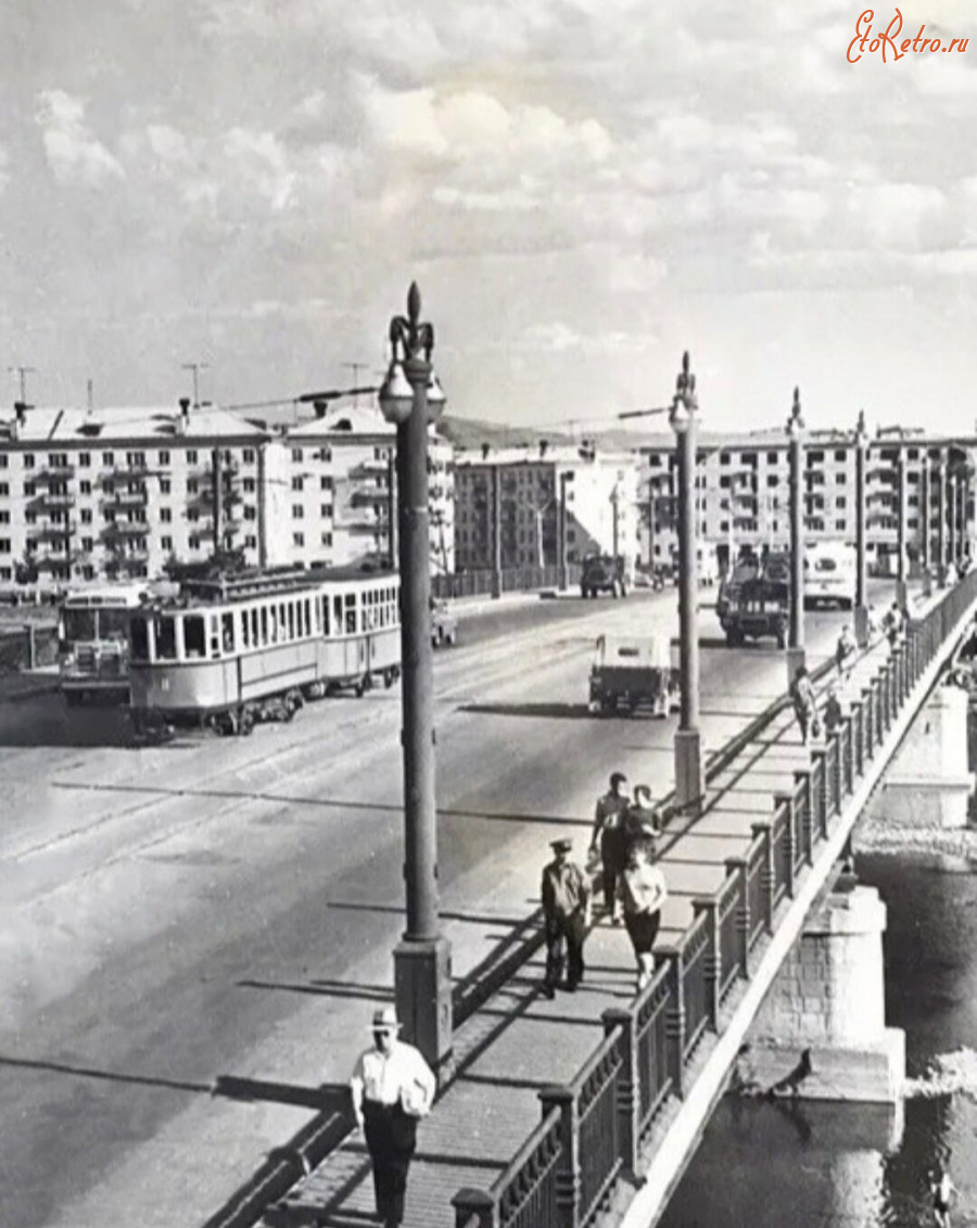 Восточно-Казахстанская область - Усть-Каменогорск. Старый мост через Ульбу.