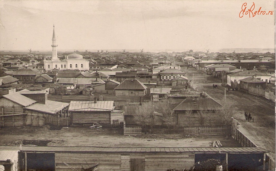 Павлодарская область - г.Павлодар. Вид на мечеть
