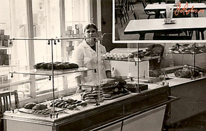 Старые магазины, рестораны и другие учреждения - 1972. Отдел кулинарии