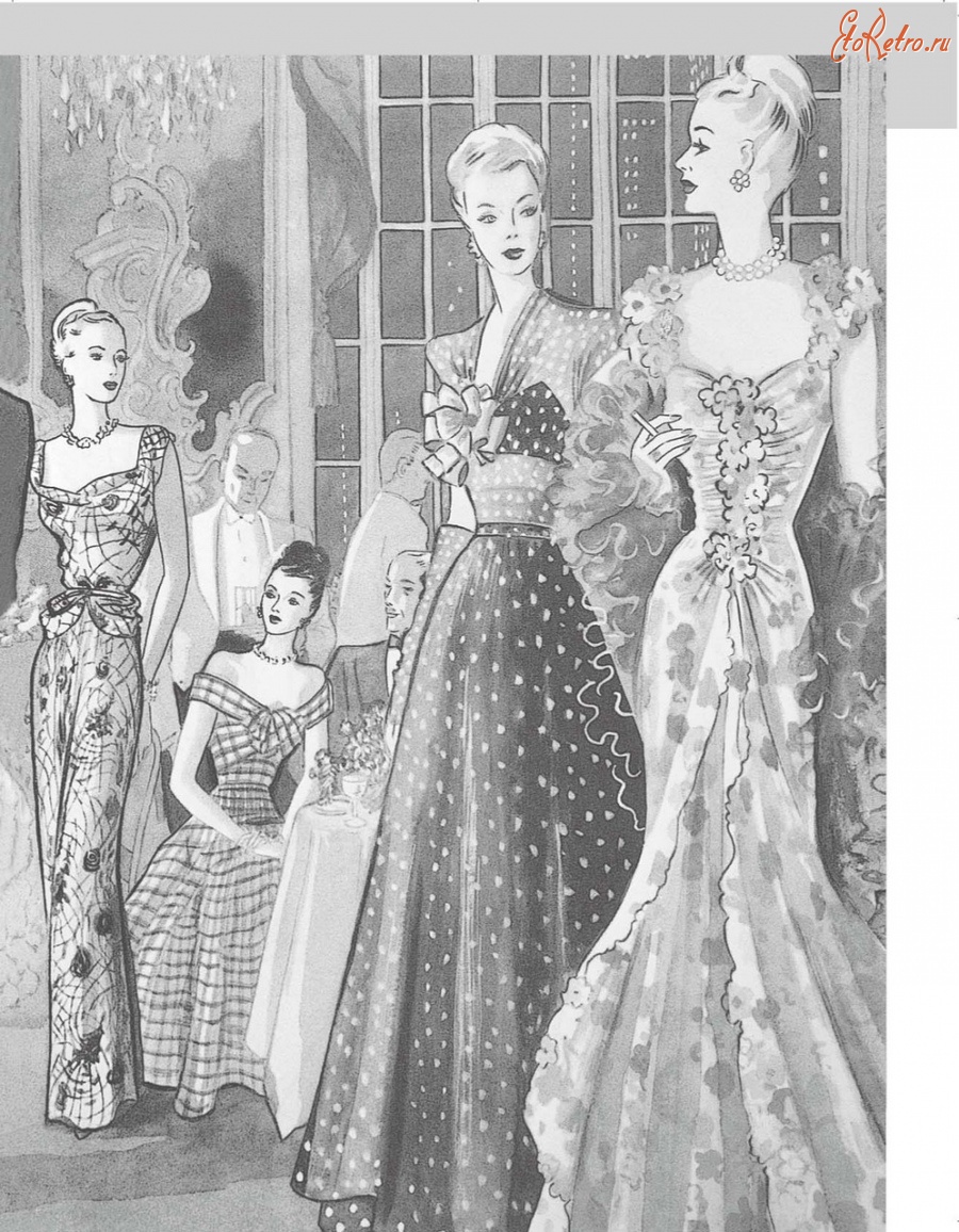 Ретро мода - Послевоенная мода Dior