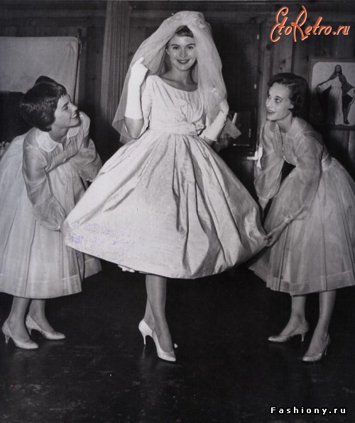 Ретро мода - Свадебные платья 60-х